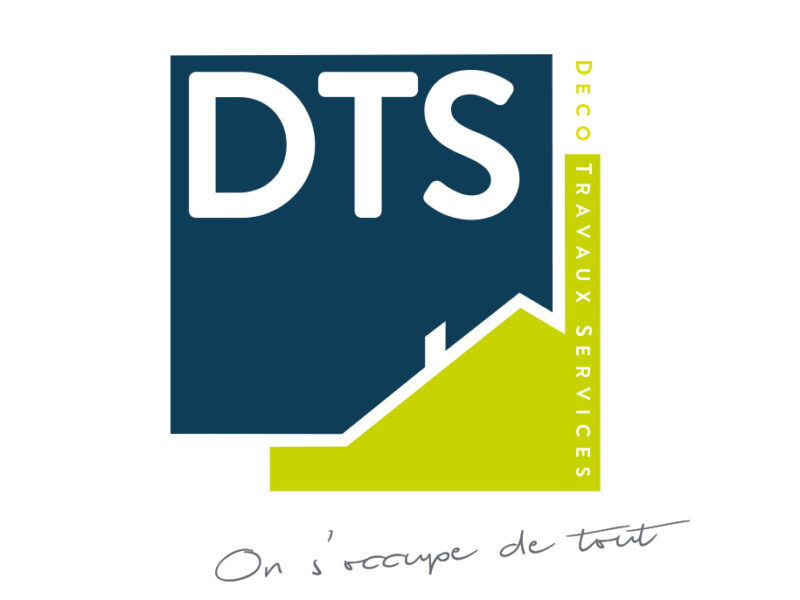 Création de l'identité visuelle et charte graphique pour DTS Rénovation à Reims