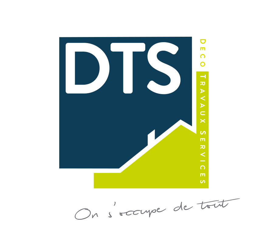Création de l'identité visuelle et charte graphique pour DTS Rénovation à Reims